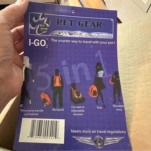 I-GO2 Traveler Backpack - Blue - Picture 12 of 13